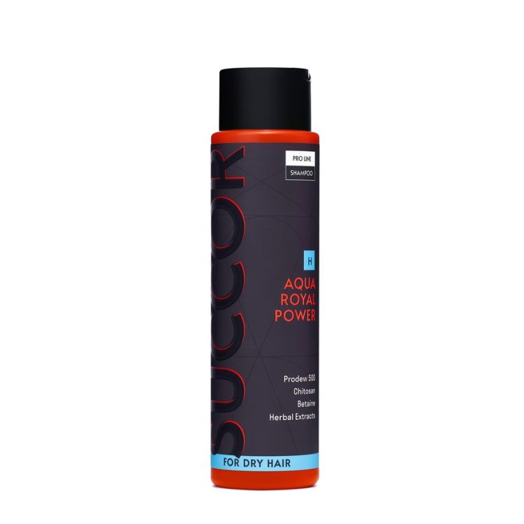 Зволожуючий шампунь для сухого волосся Aqua Royal Power Shampoo, 400 мл - фото №1
