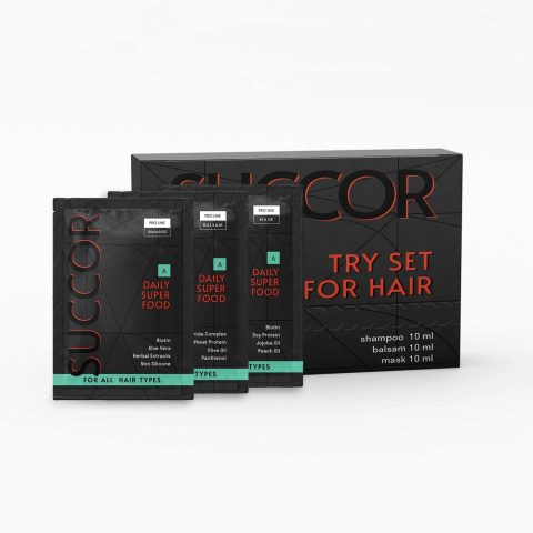 Набір пробників для щоденного догляду за волоссям Daily Superfood Mini Set