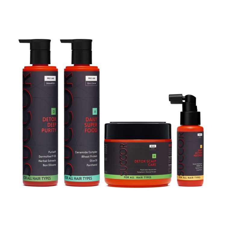 Набір “Комплексний догляд для глибокого очищення та відновлення волосся” Set Detox Deep Purity