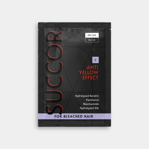 Маска від жовтизни для освітленого волосся Anti Yellow Effect Mask, 10 мл