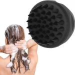 Щітка для очищення та масажу шкіри голови