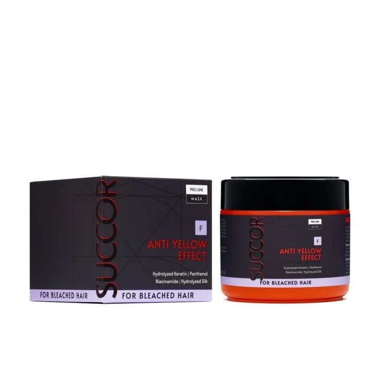 Маска від жовтизни для освітленого волосся Anti Yellow Effect Mask, 300 мл - фото №1