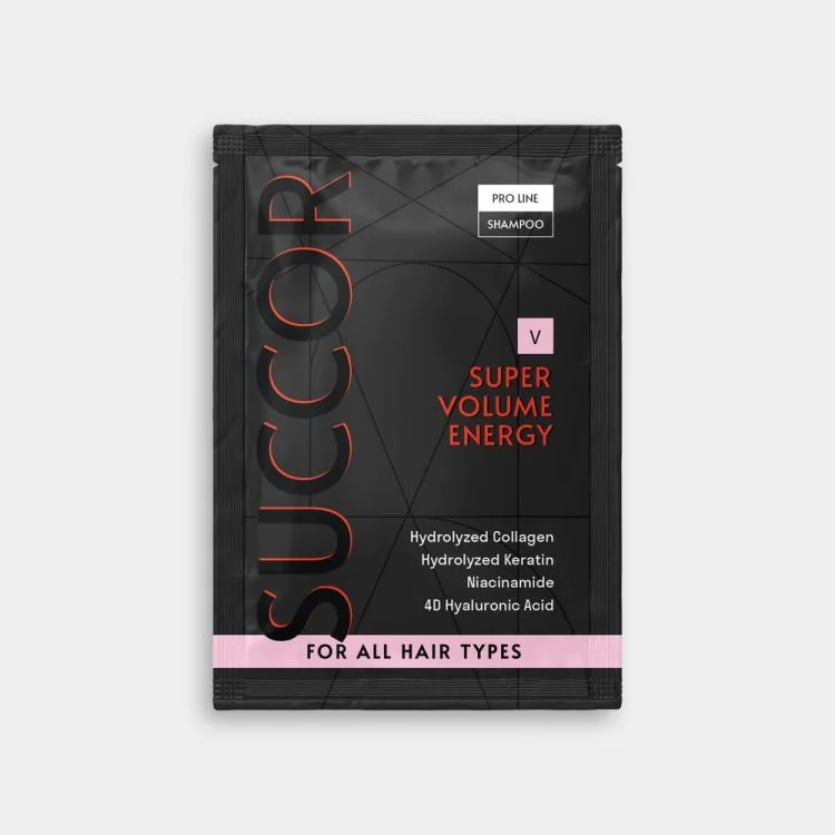 Шампунь для об'єму волосся Super Volume Energy Shampoo, 10 мл