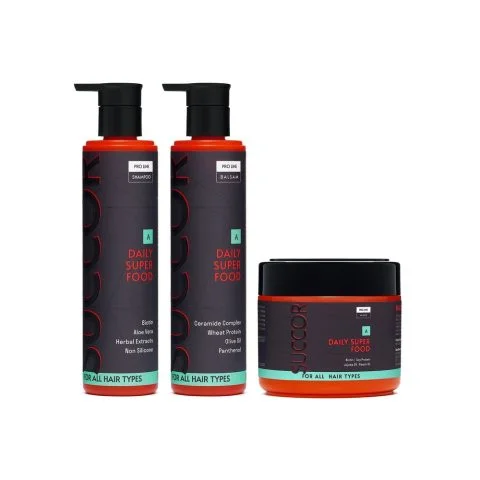 Набір Комплексний щоденний догляд за волоссям Superfood Set Daily Superfood