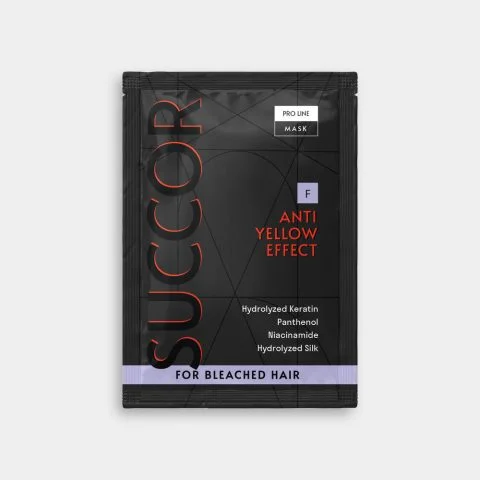 Маска від жовтизни для освітленого волосся Anti Yellow Effect Mask, 10 мл