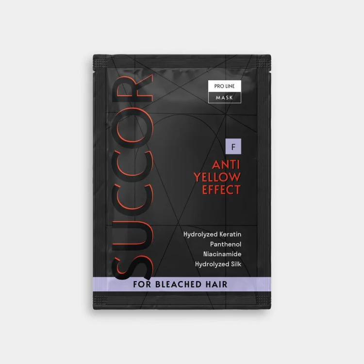 Маска от желтизны для осветленных воло Anti Yellow Effect Mask, 10 мл